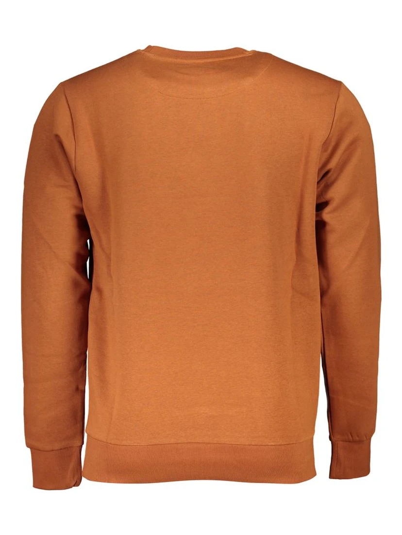 Marrone Cotton Men Sweatshirt