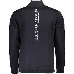 Blue Cotton Men's Sweatshirt