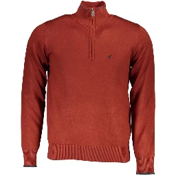 Blue Viscose Mens Sweater