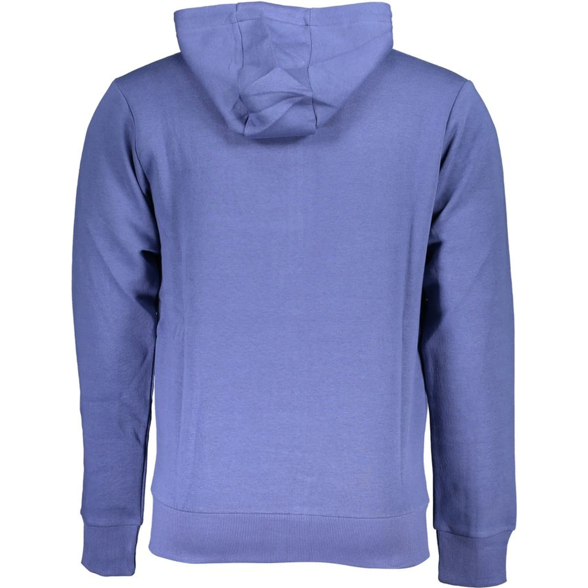 Blue Cotton Men's Hoodie