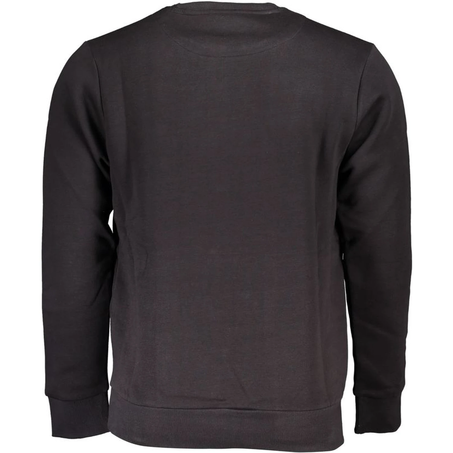 Black Cotton Men's Sweatshirt