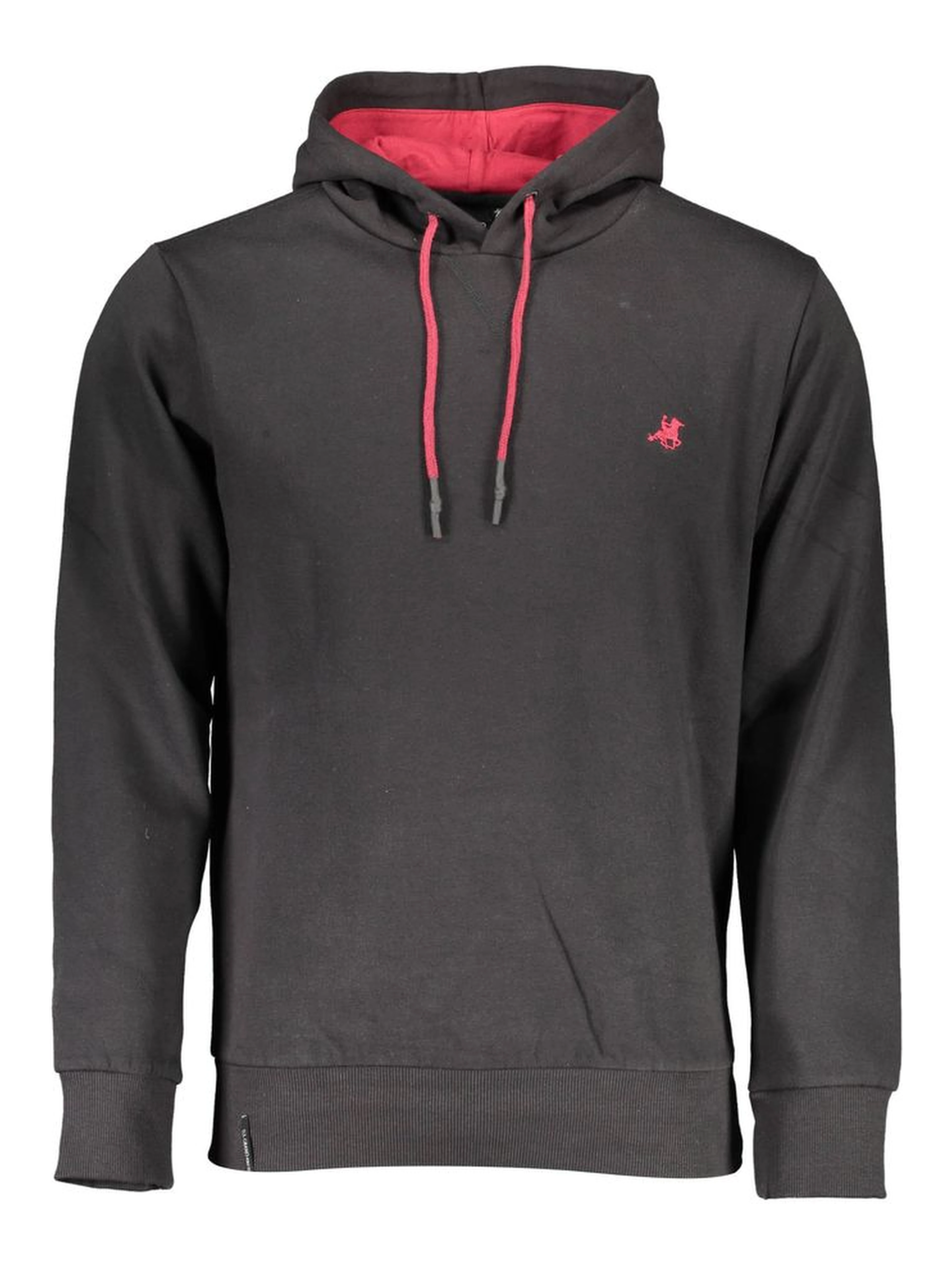 Black Cotton Mens Sweatshirt
