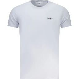 Azzurro Cotton Men T-Shirt