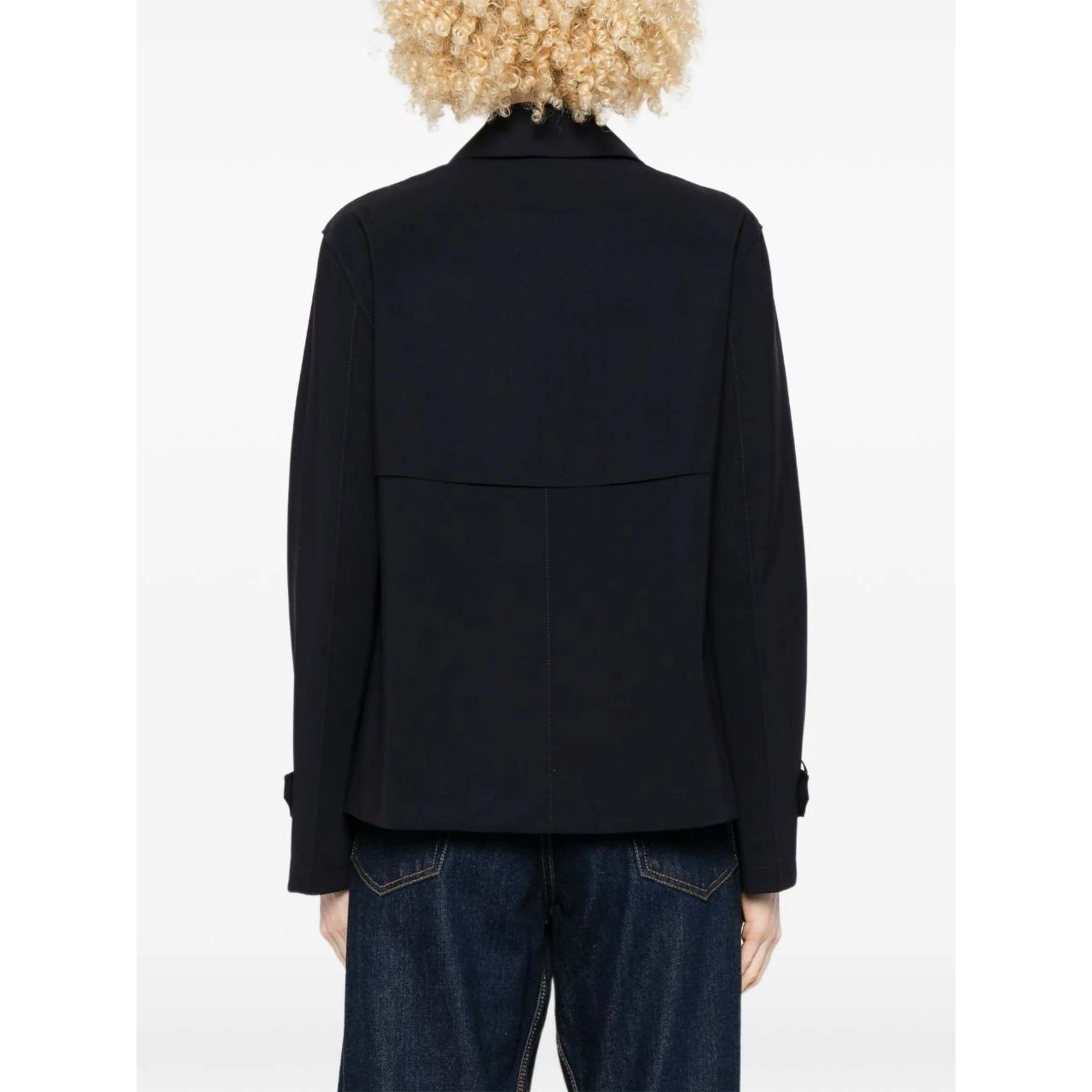 Harris Wharf London Coats Blue