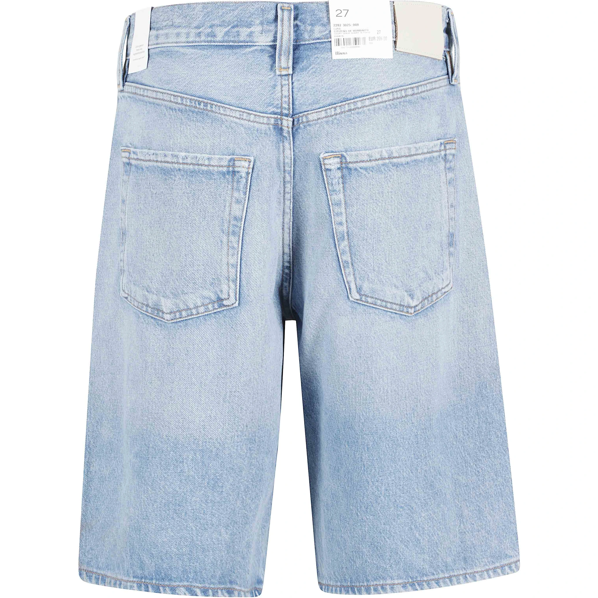 COURT DENIM SHORT IN CUPID