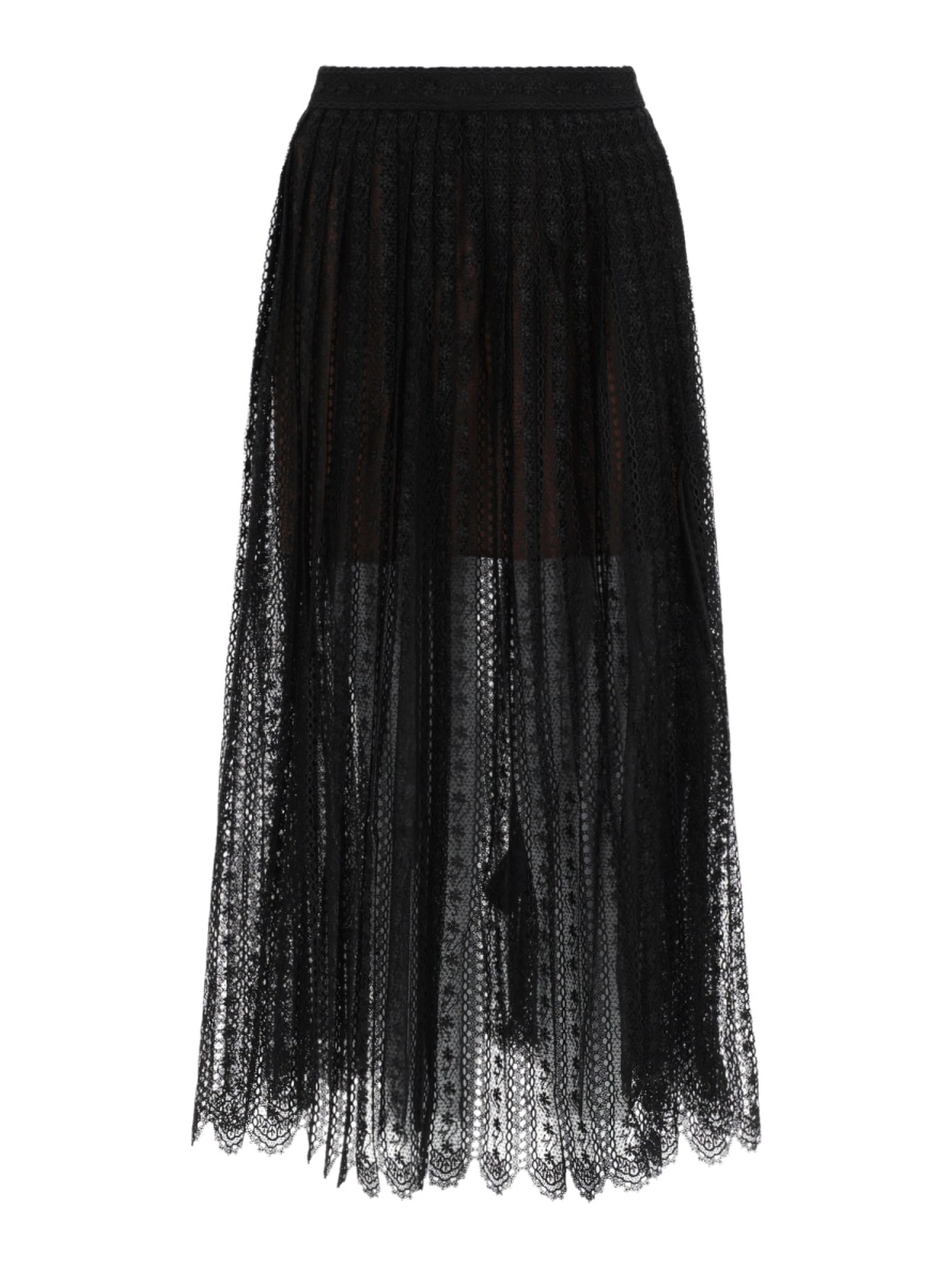 LACE MIDI SKIRT
