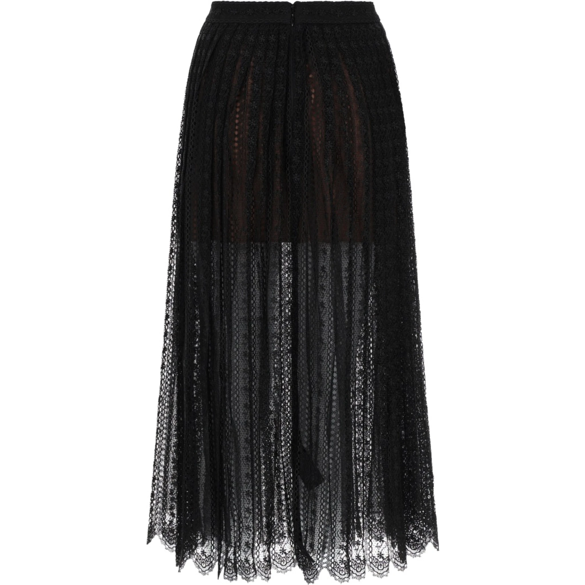 LACE MIDI SKIRT