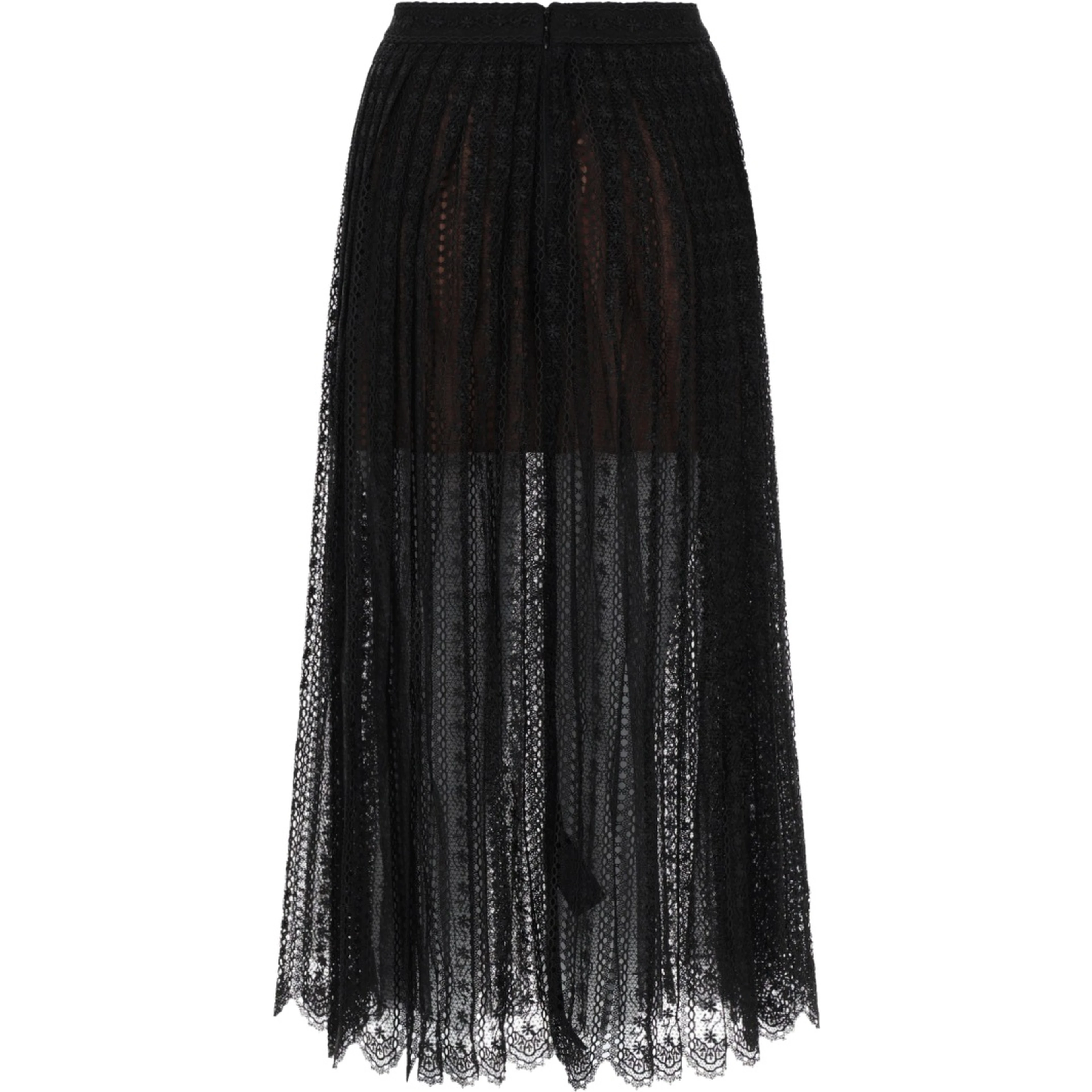 LACE MIDI SKIRT