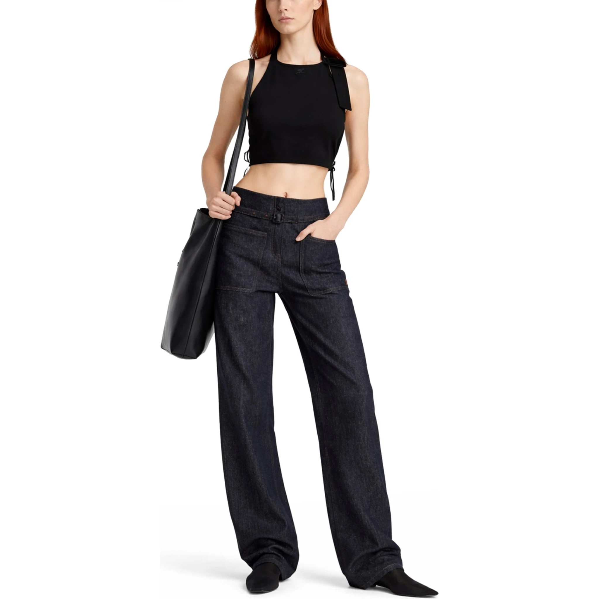 CROPPED TOP WITH OPEN BACK