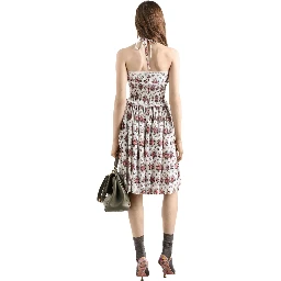 ABITO MIDI CON STAMPA FLOREALE