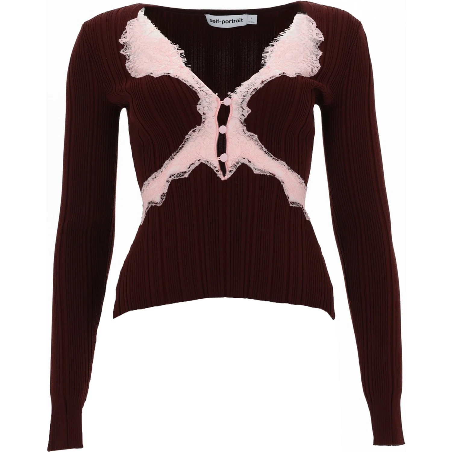 TOP WITH LACE DETAILS