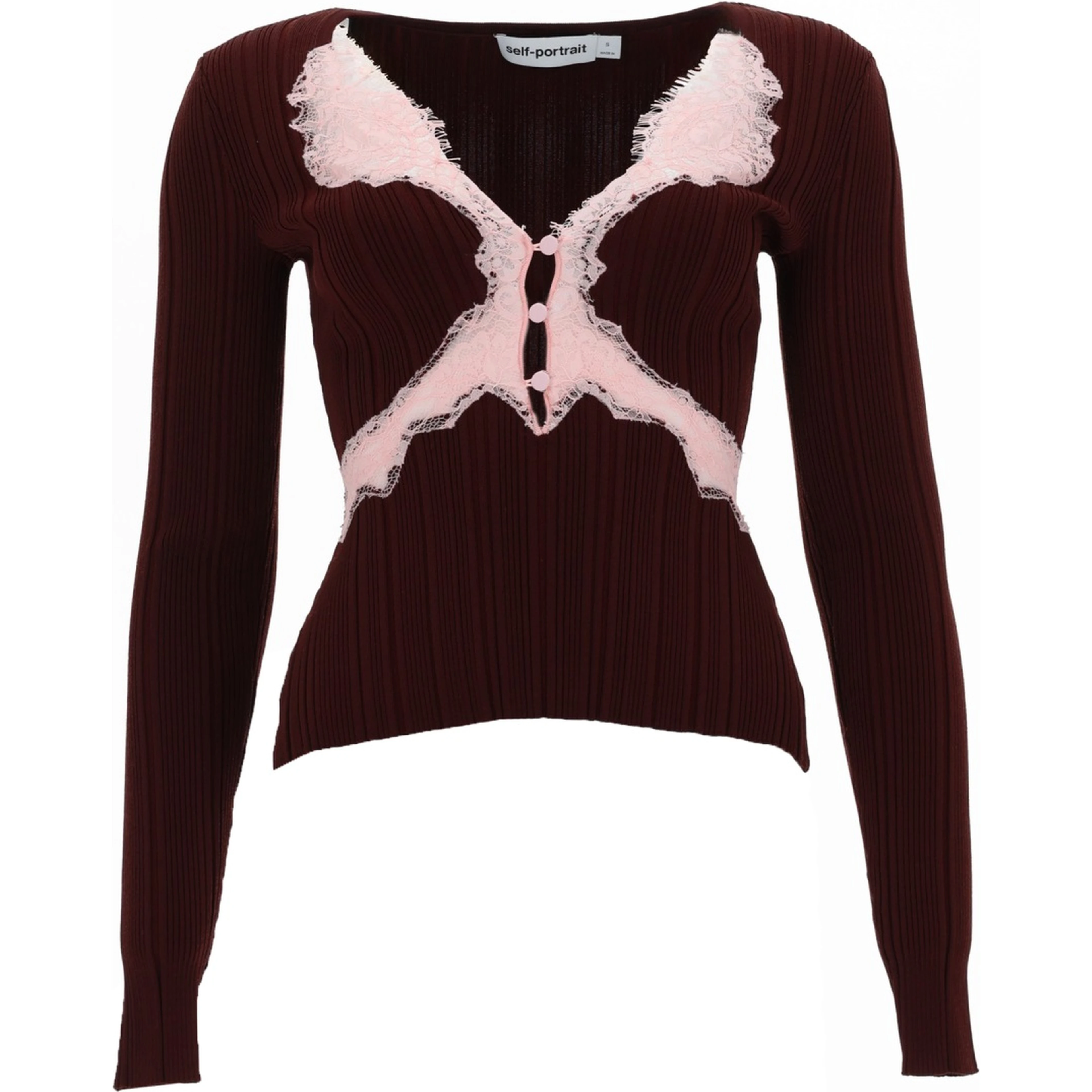 TOP WITH LACE DETAILS