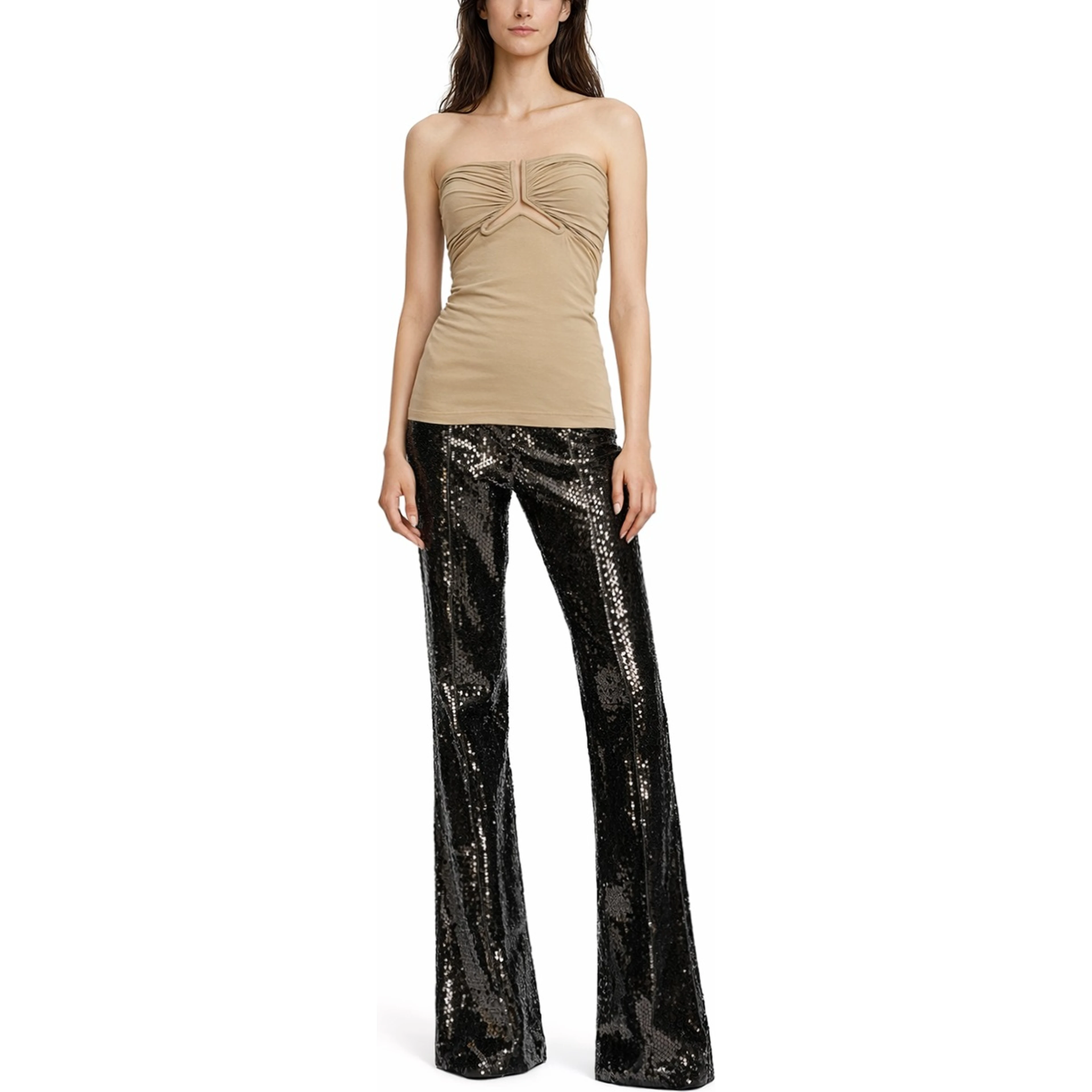 "ALANNAH PRONG BUSTIER" TOP