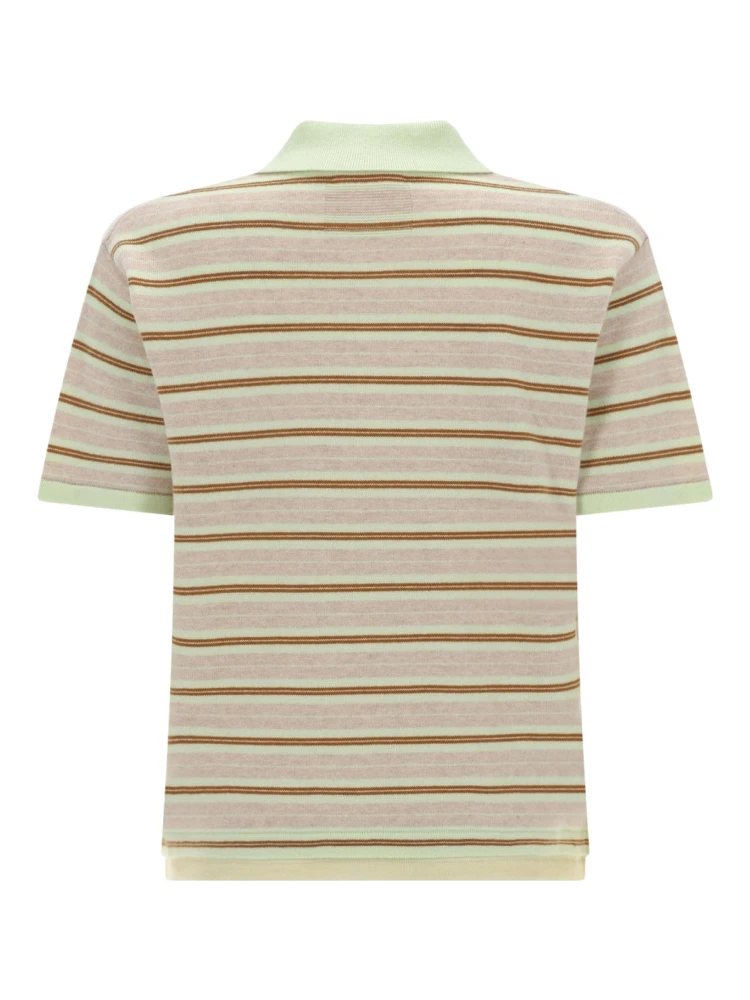 "LAYERED STRIPE RUGBY" POLO SHIRT alternative