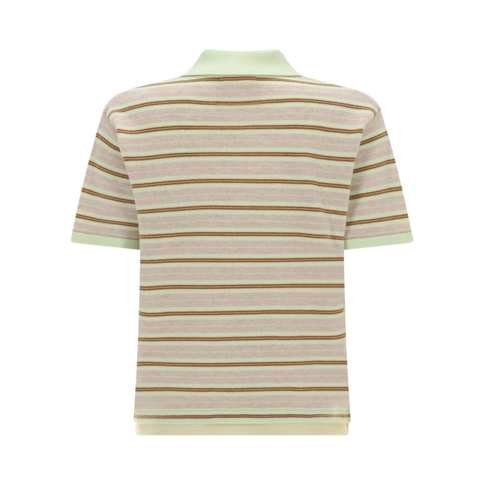 "LAYERED STRIPE RUGBY" POLO SHIRT
