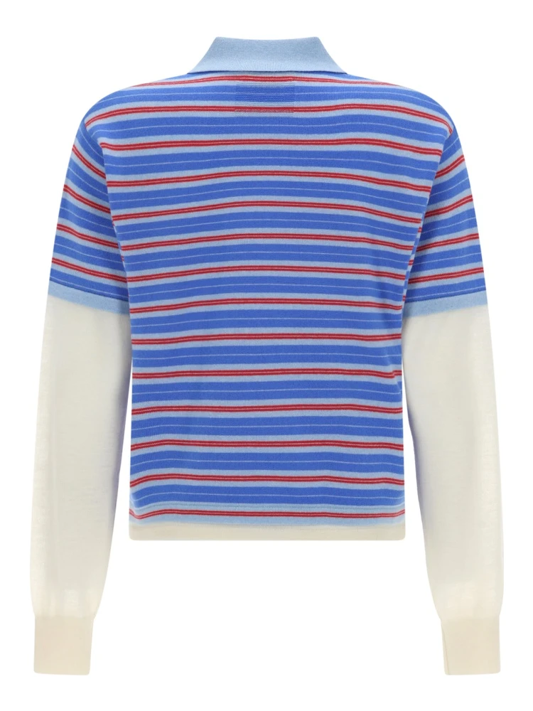 "LAYERED STRIPE RUGBY" POLO SHIRT alternative