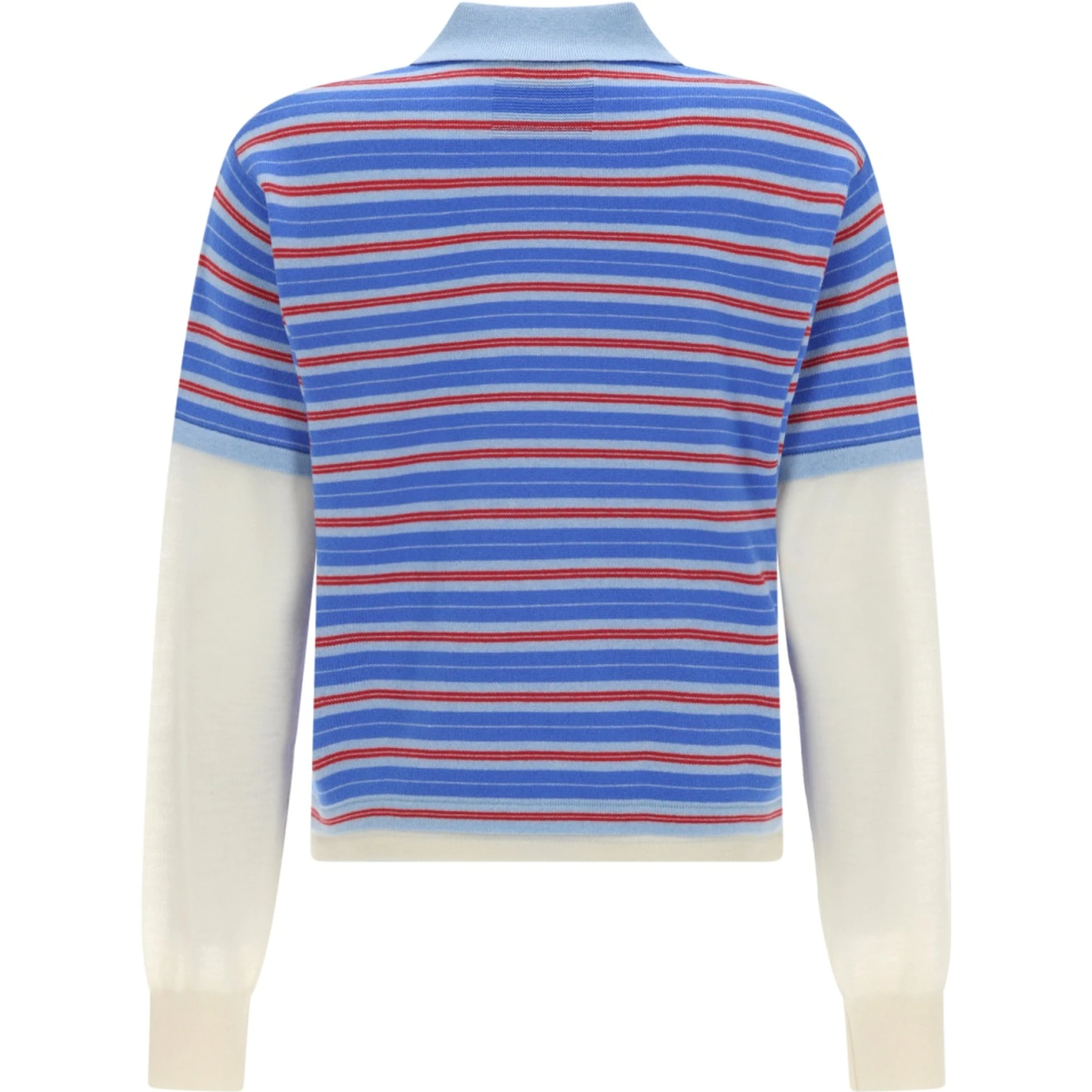 "LAYERED STRIPE RUGBY" POLO SHIRT