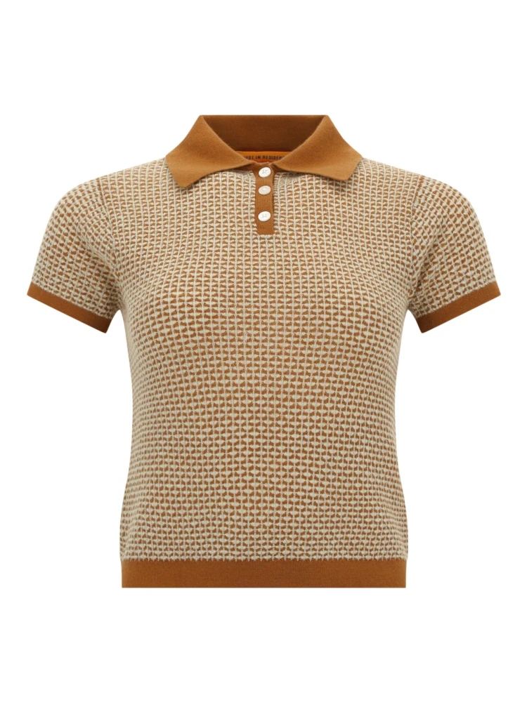 KNITTED POLO.