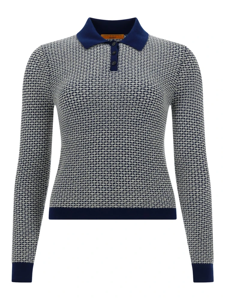 KNITTED POLO.