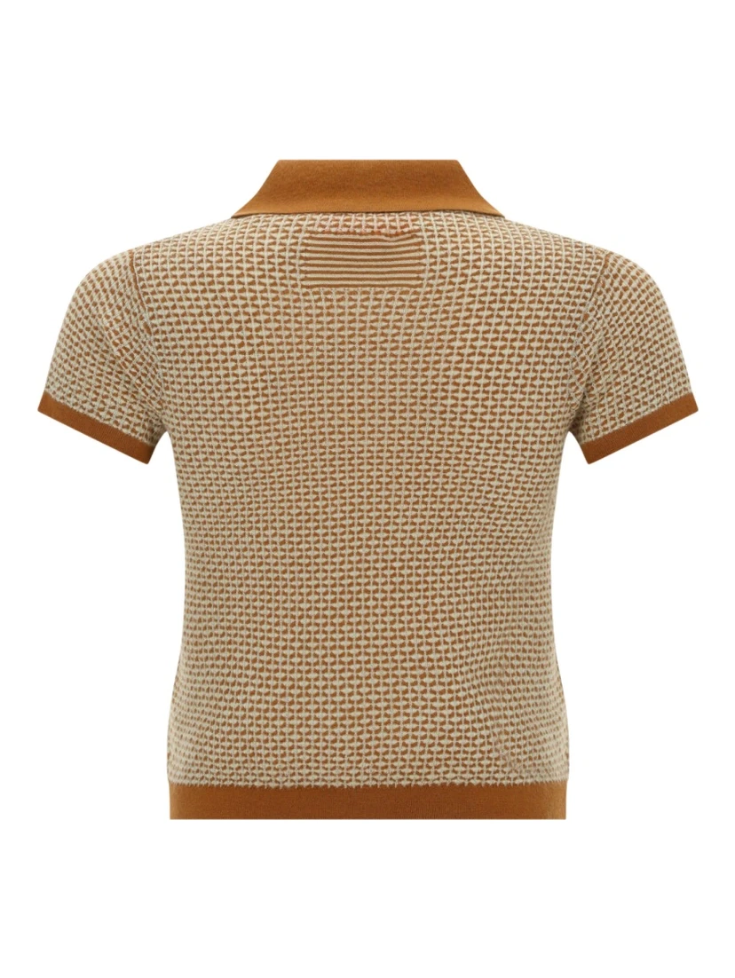 KNITTED POLO.