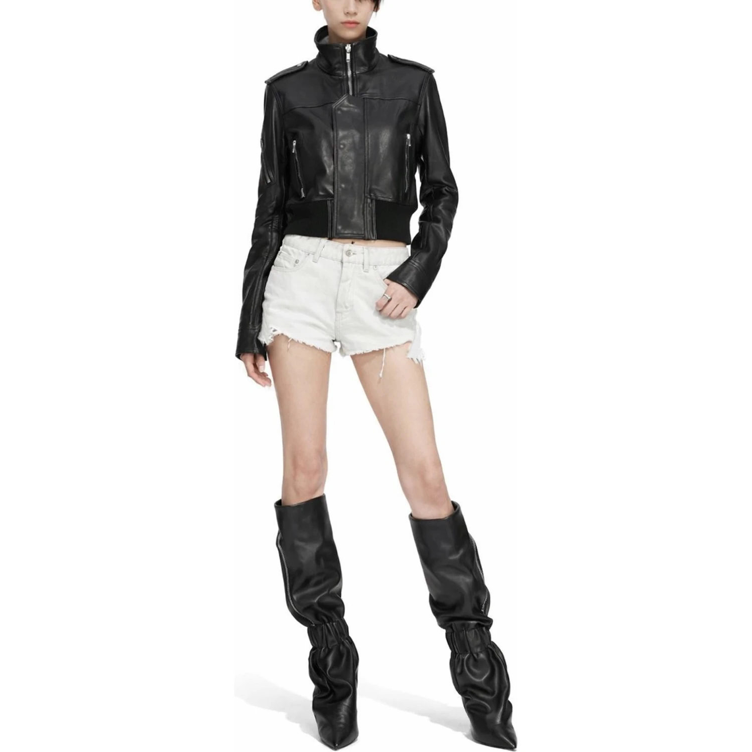 "BIAS CUTOFFS" SHORTS