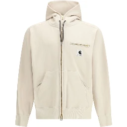 Beige Cotton Sweatshirt