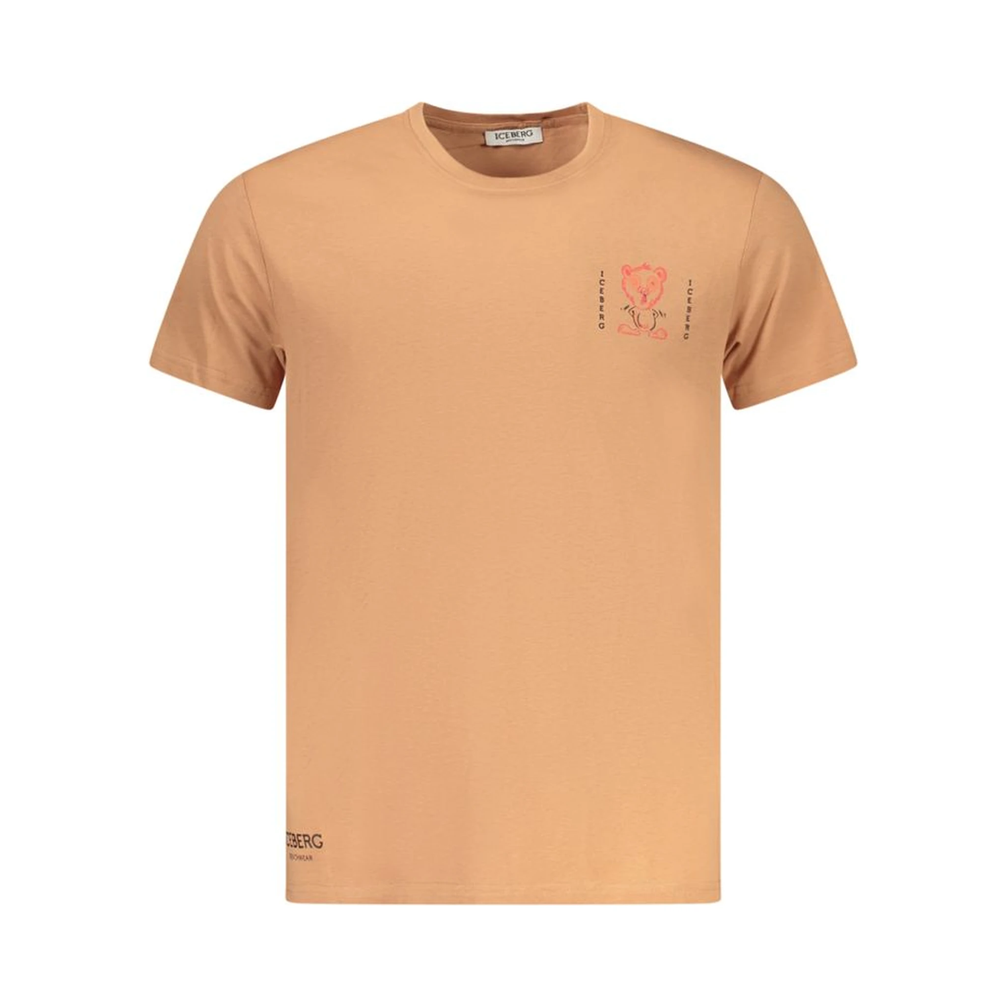 Brown Cotton T-Shirt