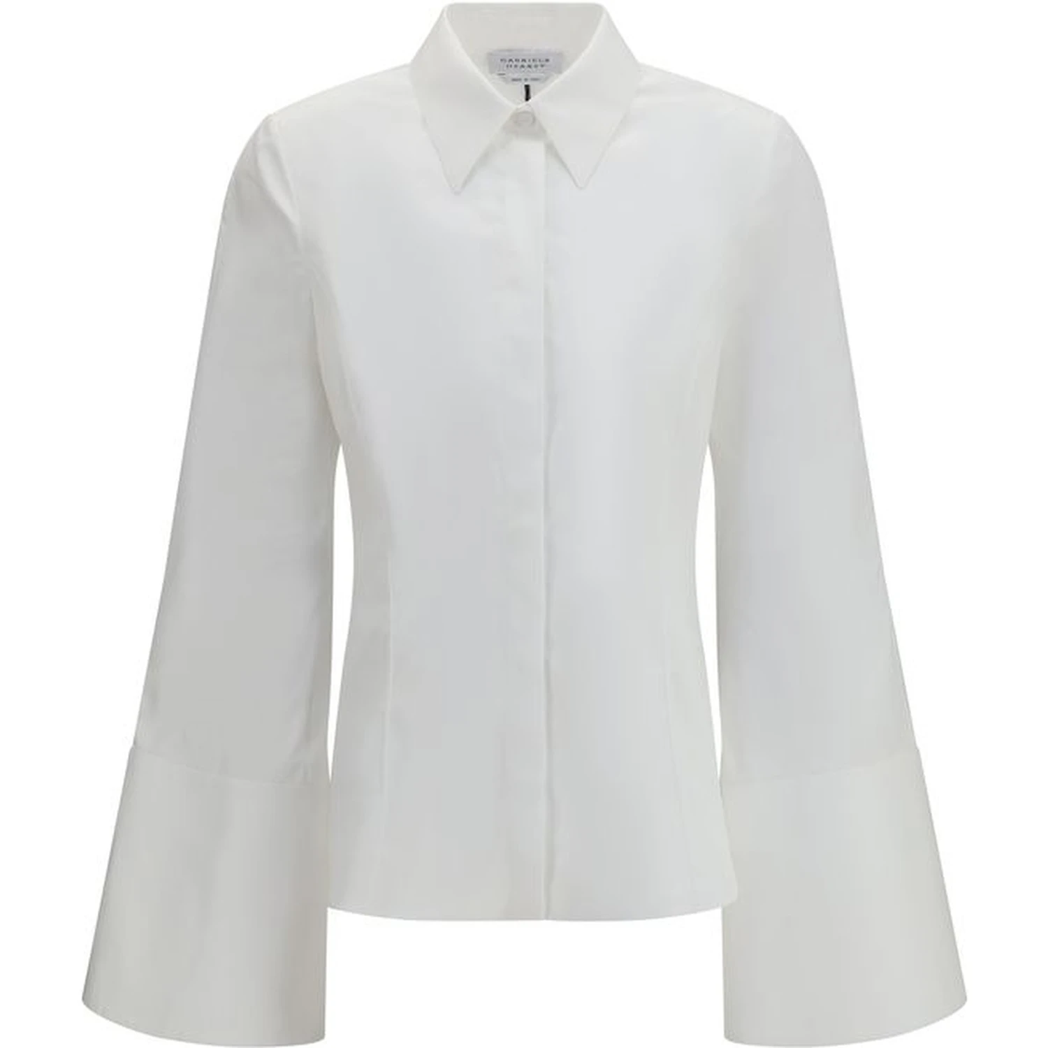 White Cotton Dress Shirt