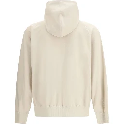 Beige Cotton Sweatshirt