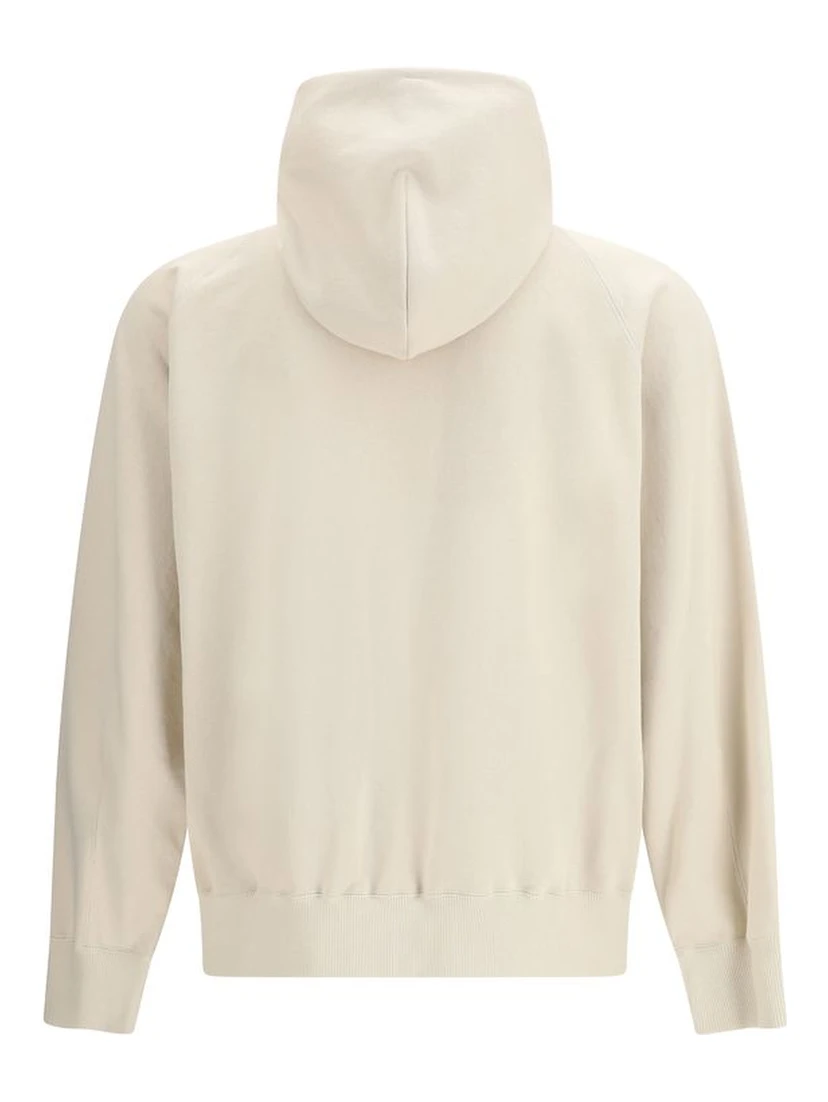 Beige Cotton Sweatshirt