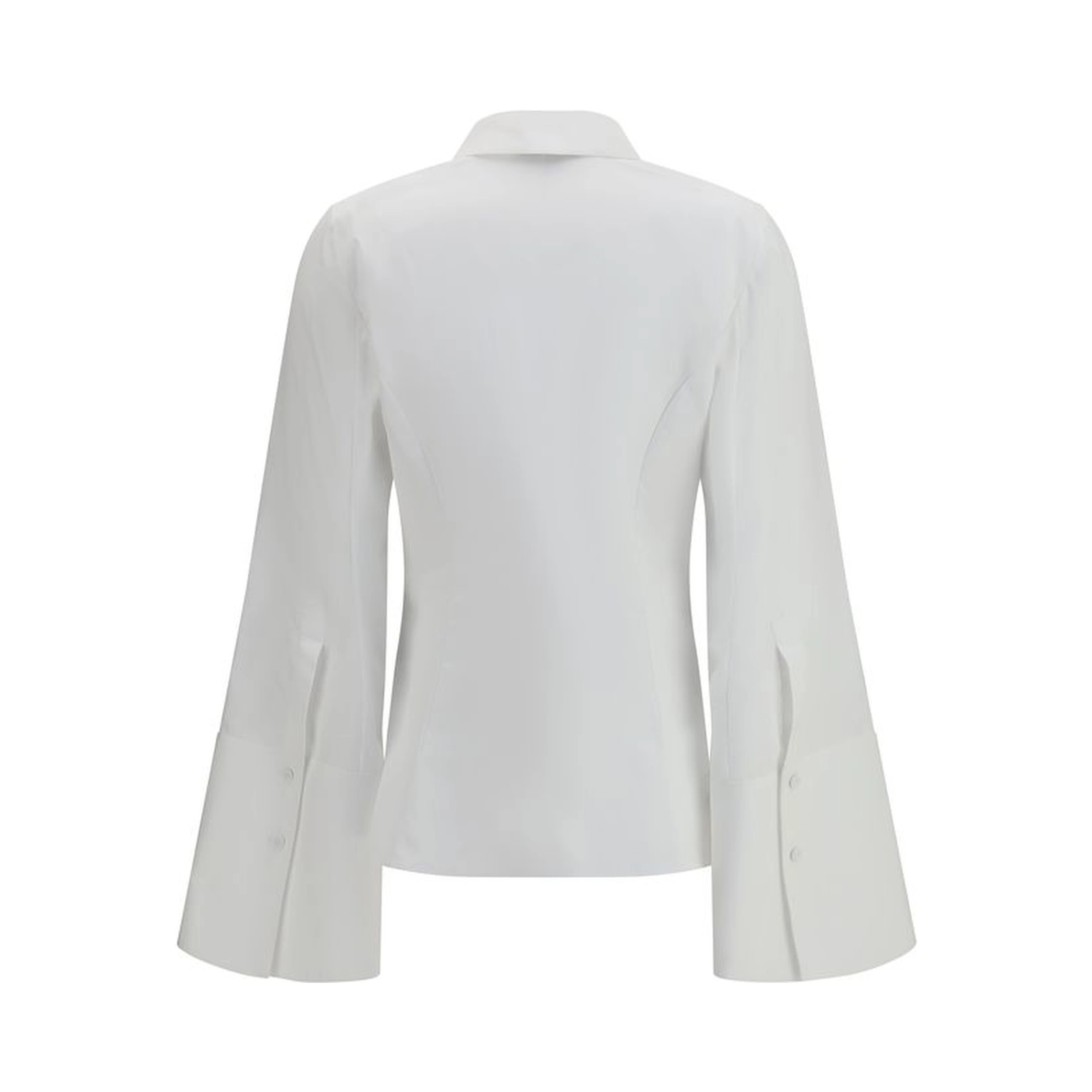 White Cotton Dress Shirt