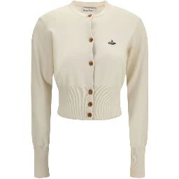 Beige Cotton Cardigan