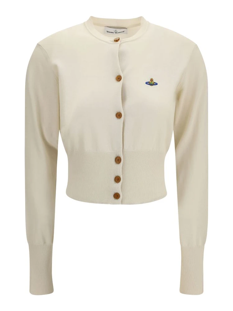 Beige Cotton Cardigan