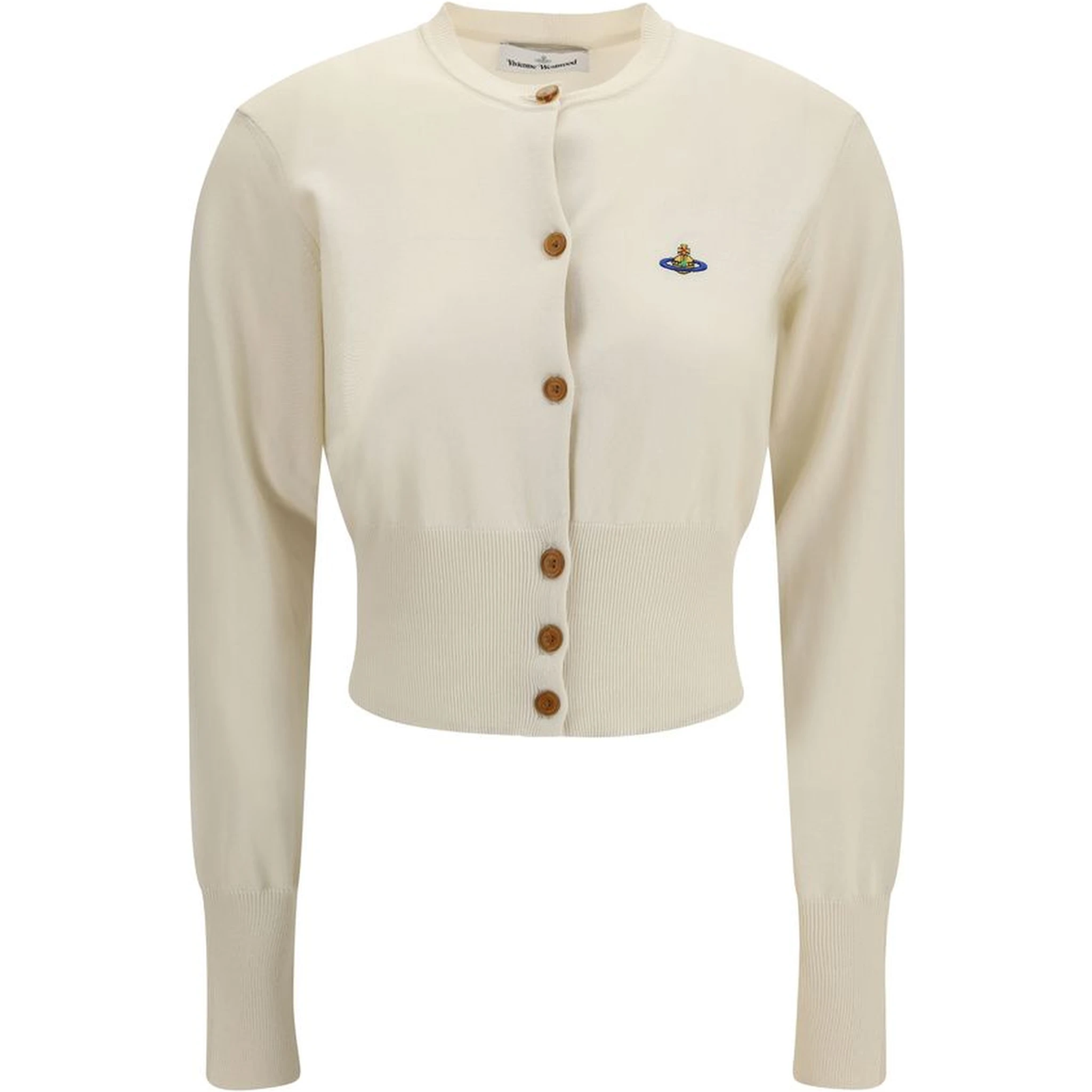 Beige Cotton Cardigan