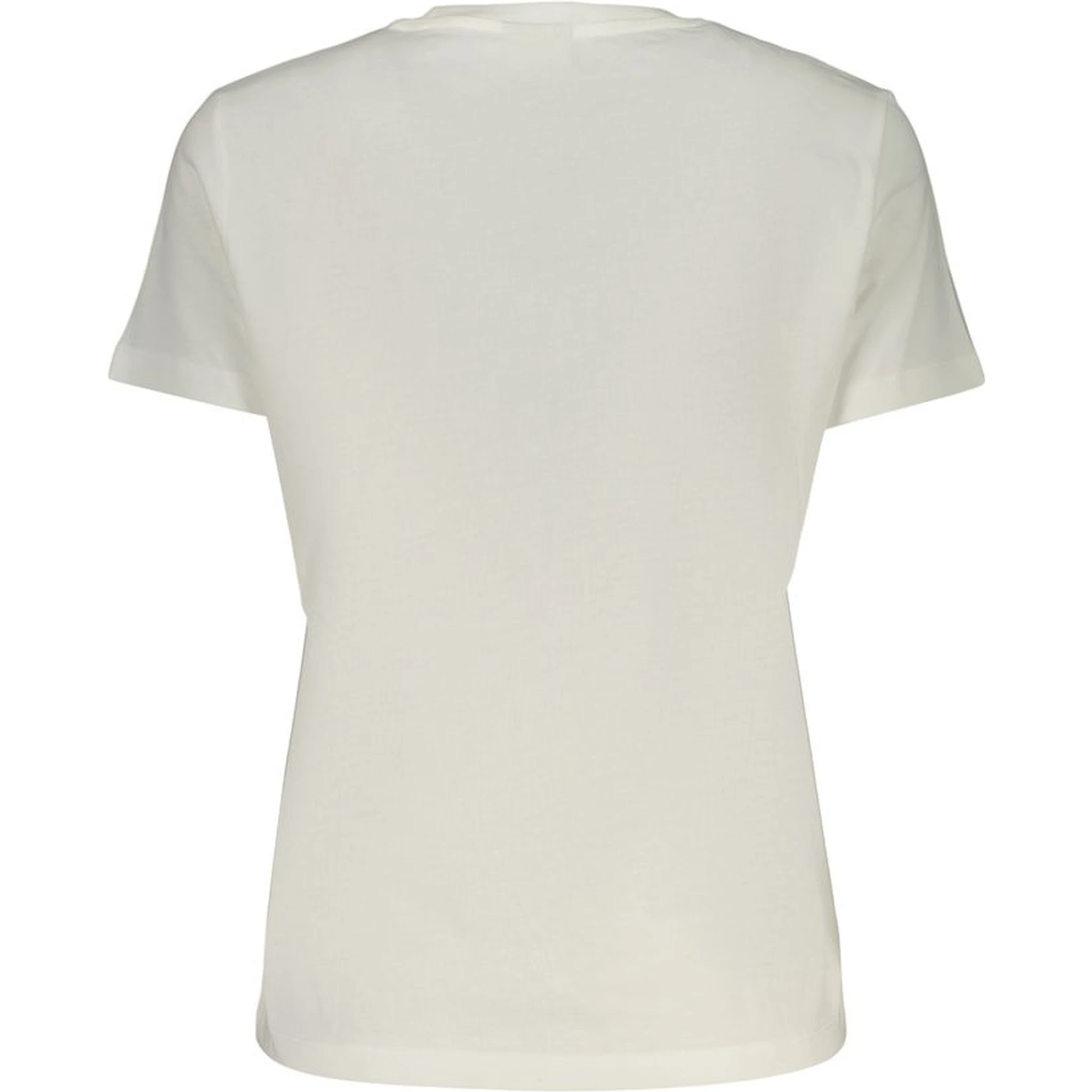 تي شيرت قطني أبيض