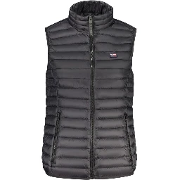 Black Poliammide Women Vest