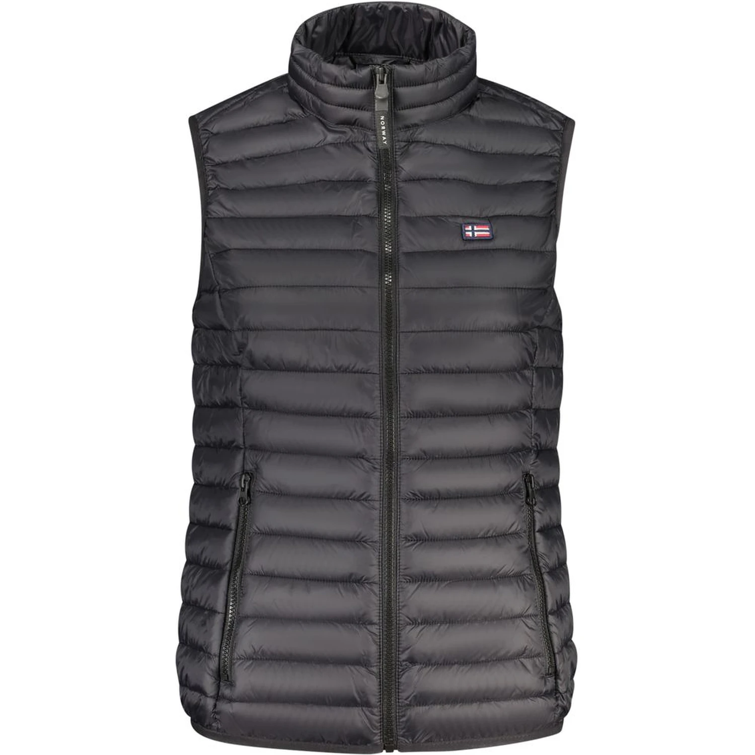 Black Poliammide Women Vest