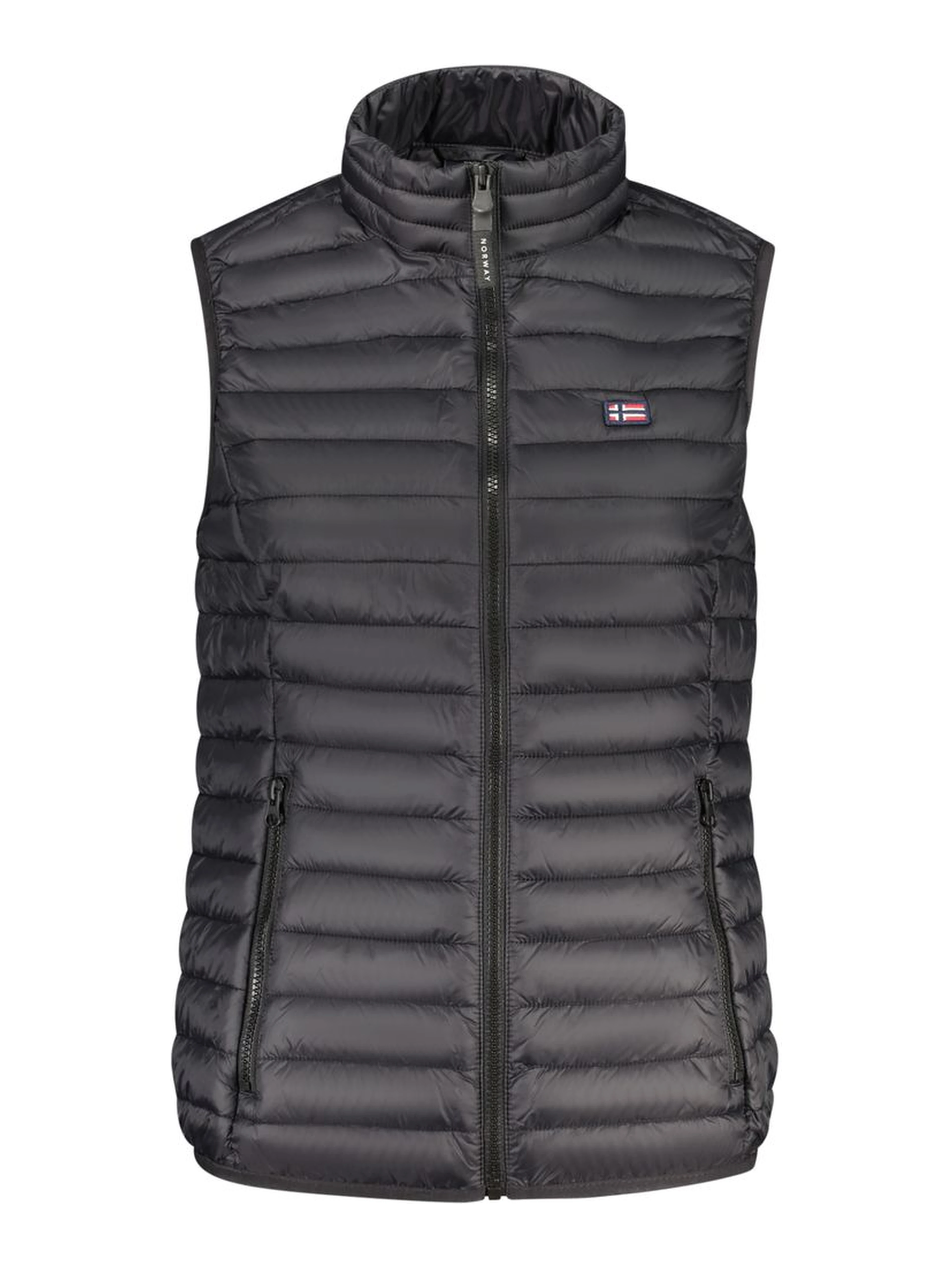 Black Poliammide Women Vest