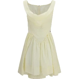 Bicolor Cotton Casual Dress