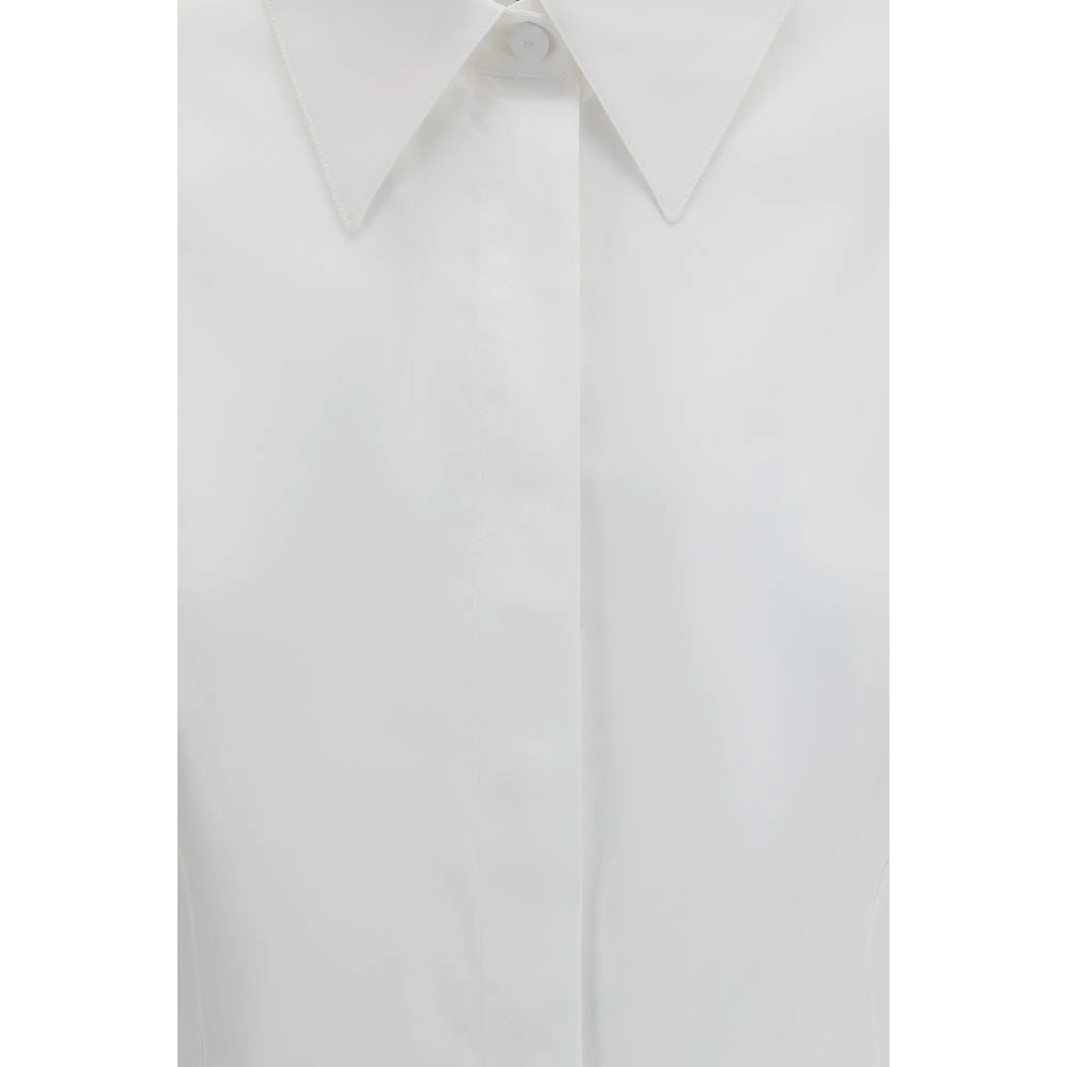White Cotton Dress Shirt