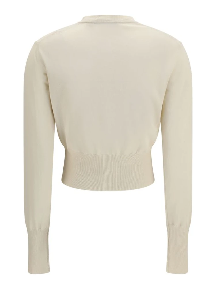 Beige Cotton Cardigan alternative