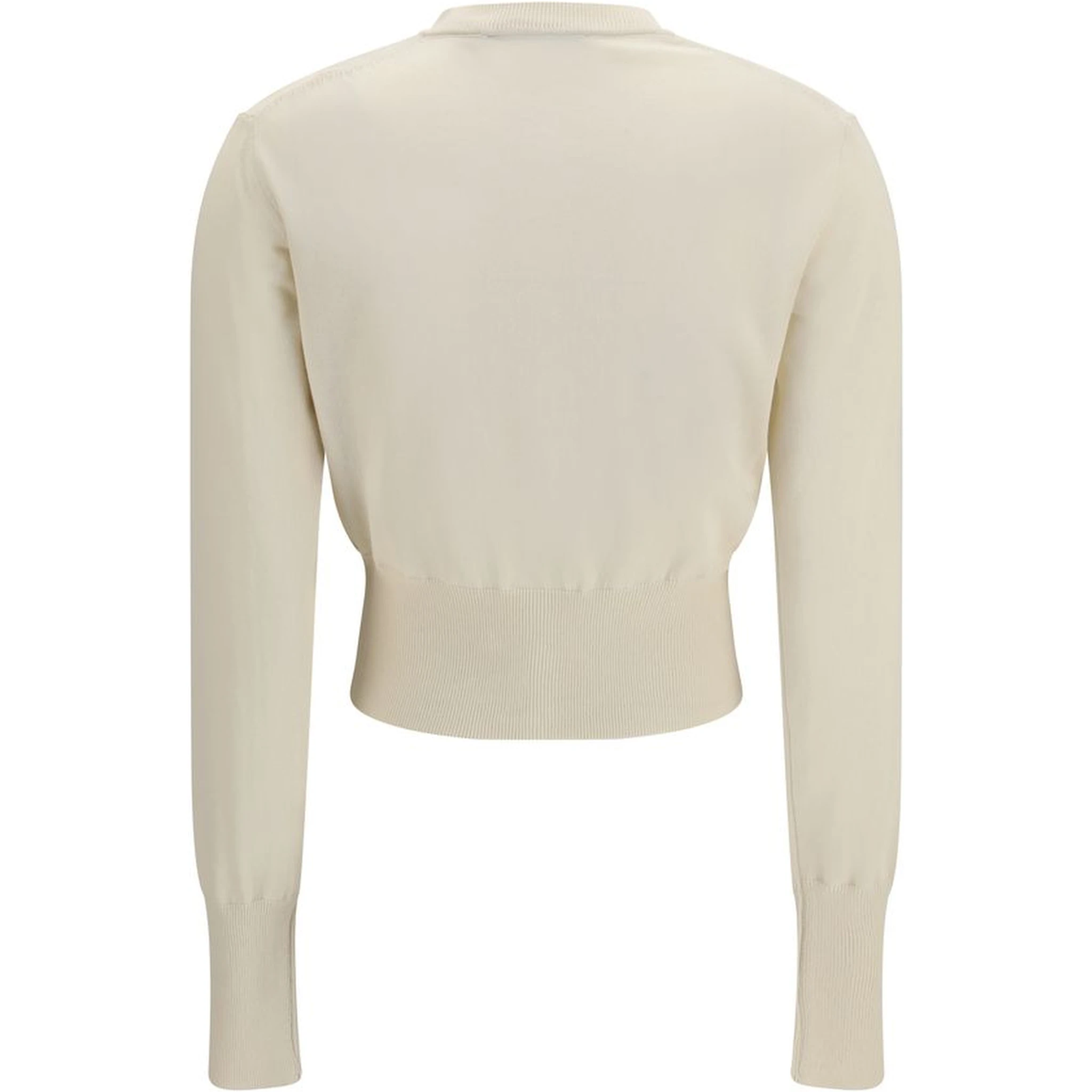 Beige Cotton Cardigan