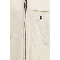 Beige Cotton Sweatshirt