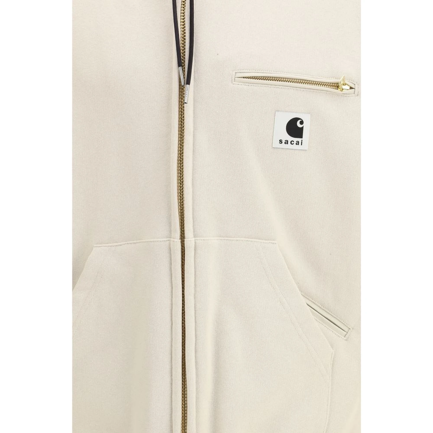 Beige Cotton Sweatshirt
