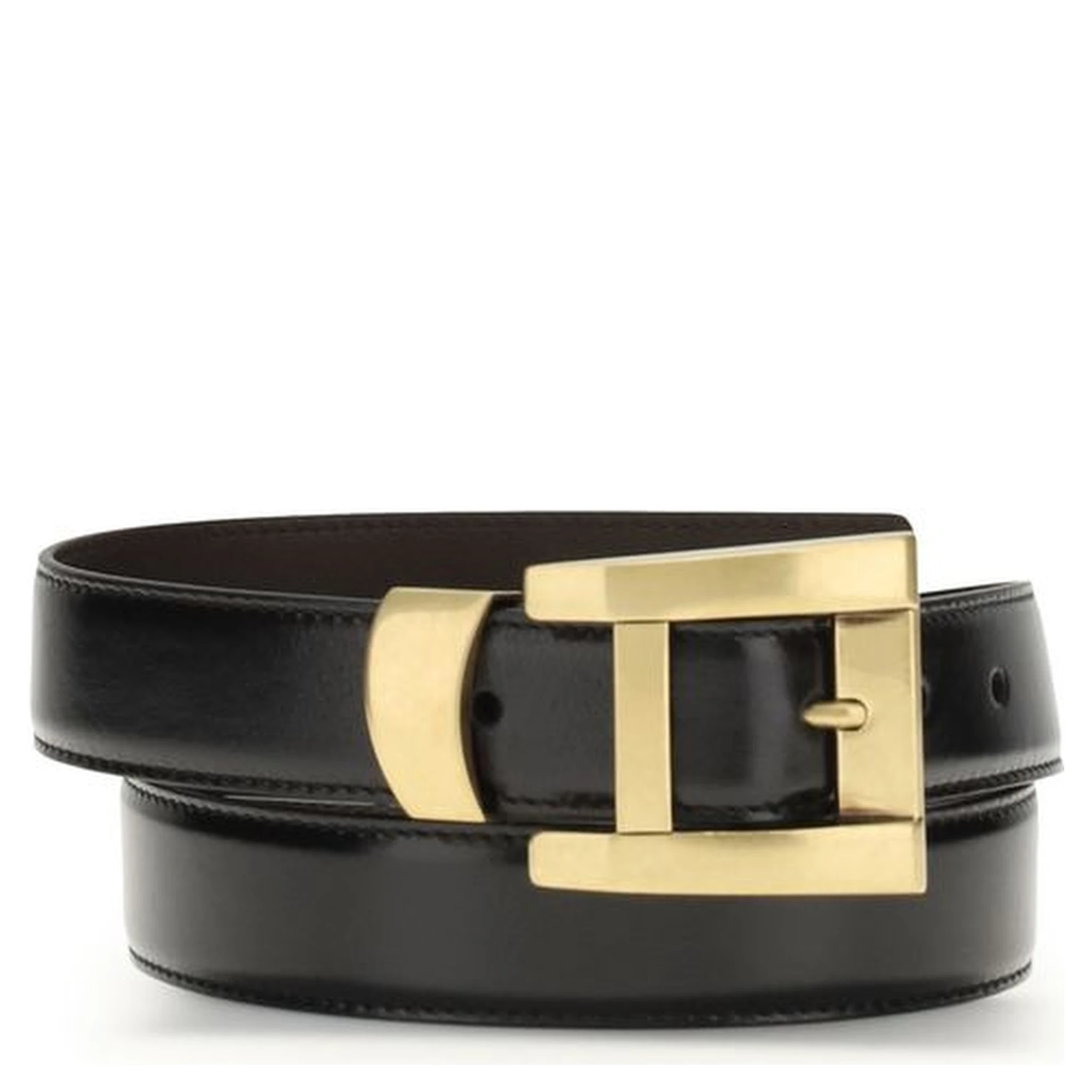 Brown Calf Leather Bos Taurus Regular Belt