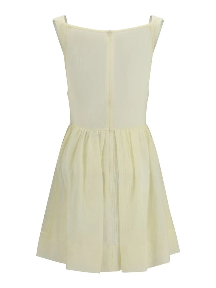 Bicolor Cotton Casual Dress alternative