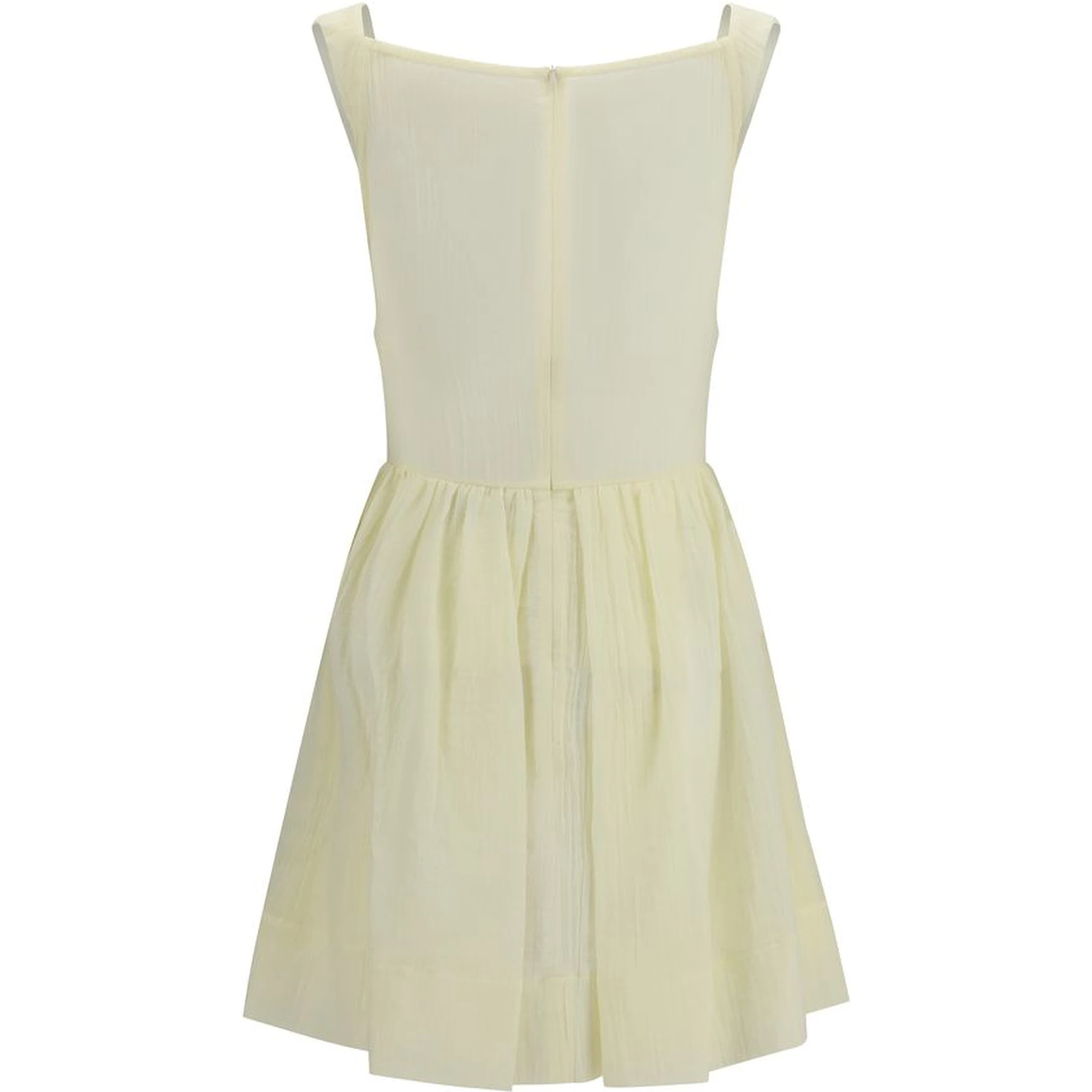 Bicolor Cotton Casual Dress