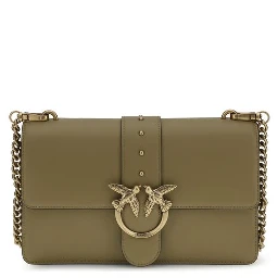 Bicolor Calf Leather Bos Taurus Shoulder Bag
