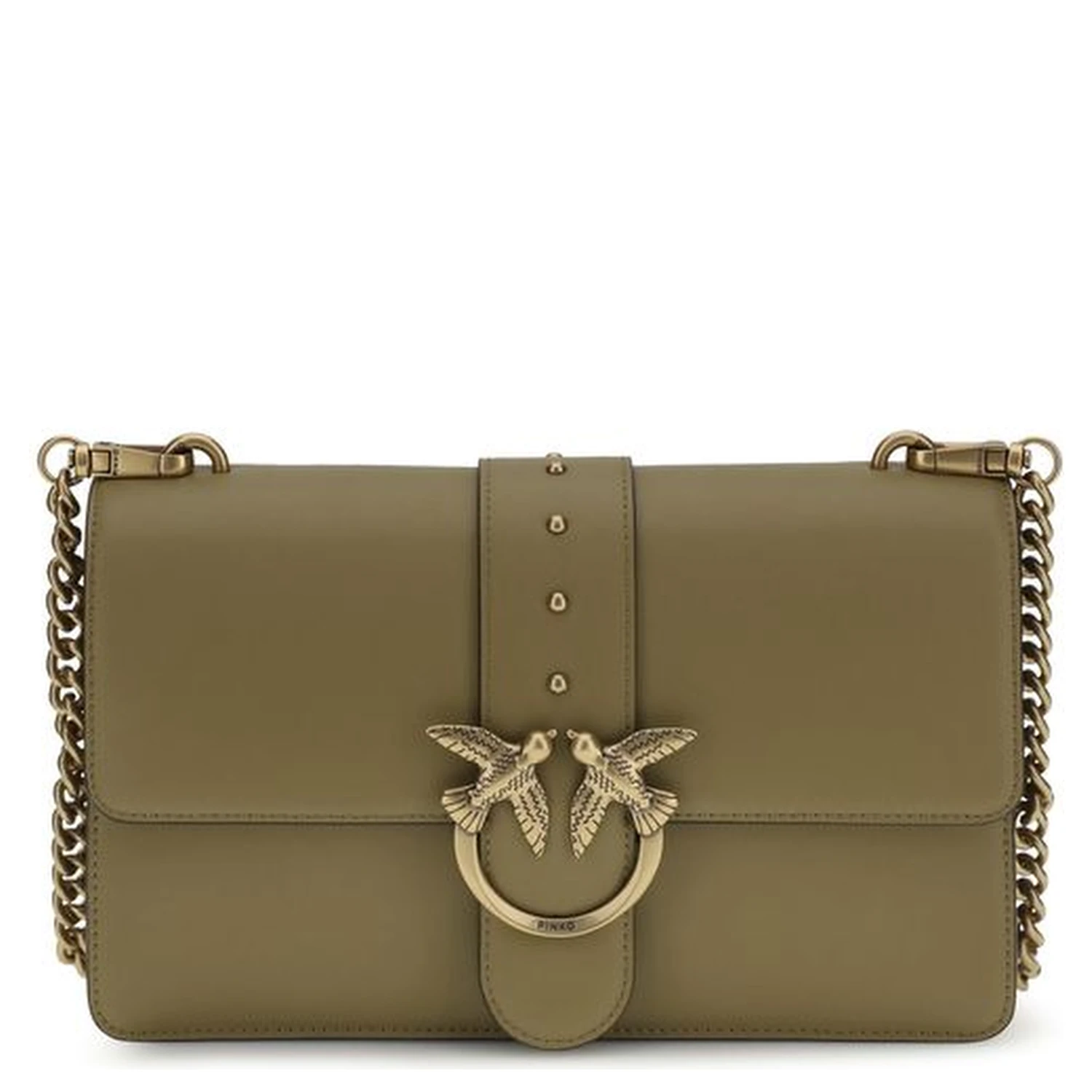 Bicolor Calf Leather Bos Taurus Shoulder Bag