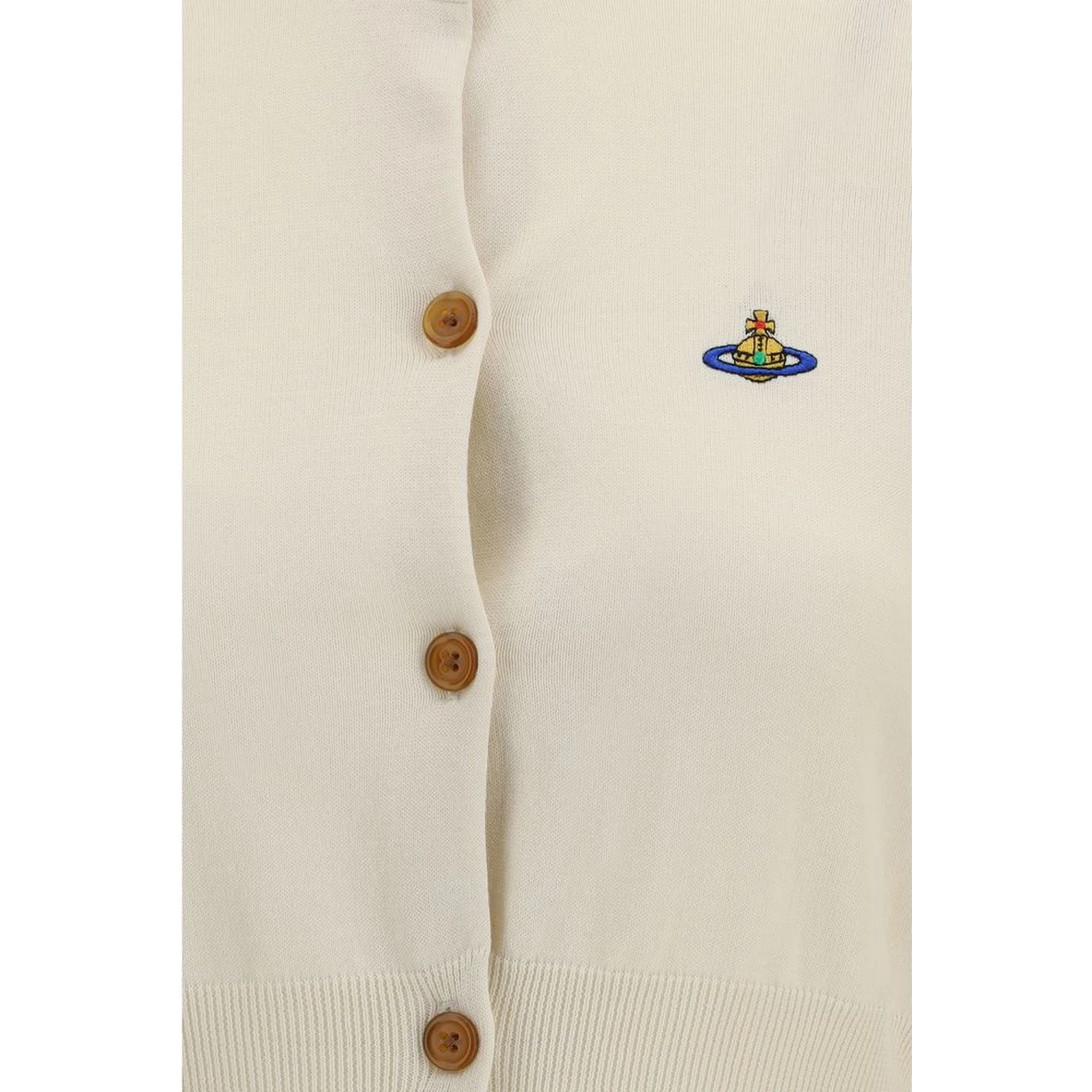 Beige Cotton Cardigan